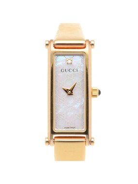 Gucci Watch Quartz Gold